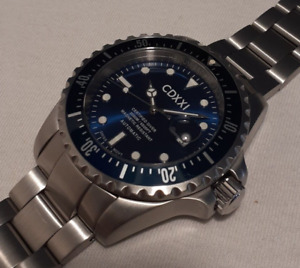 CDXXI ABYSS BLUE 2000M/6600FT SWISS AUTOMATIC DIVER, MADE IN ITALY, HELIUM VALVE