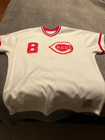 100% authentic mitchell &ness joe morgan jersey 3x Cover