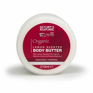 Nature's Response Body Butter - Lemon Scented Tea Tree - 2 x 210ml TWIN PACK