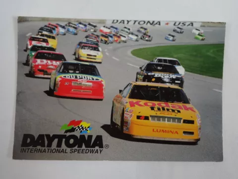 Vintage Daytona International Speedway Collector Postcard Nascar 5 Cover