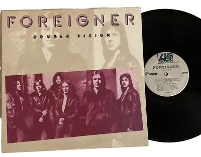 Foreigner: Double Vision Vinyl LP Atlantic 1978 Purple/Brown Cover VG+/VG+ - Image 1 of 4