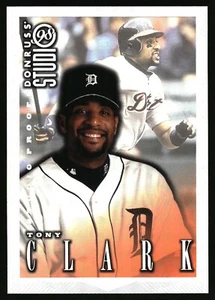 Tony Clark 1998 Donruss Studio Silver Proof #1 - Picture 1 of 2