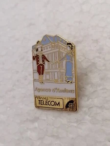 Pin's Pins Pin Enamel 28 Société Agence Amiens "France Télécom" - Imagen 1 de 2