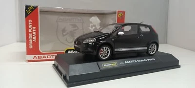 Fiat Abarth Grande Punto Nero Black Motorama 1:24 Usato + Box 1/24 Very Rare  - Immagine 1 di 4