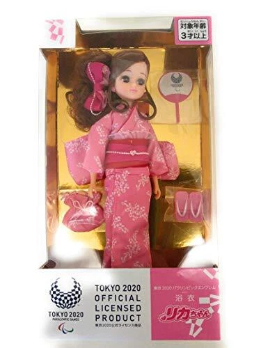 Takara Tomy Licca Yukata Doll Tokyo 2020 Paralympic Emblem 134268