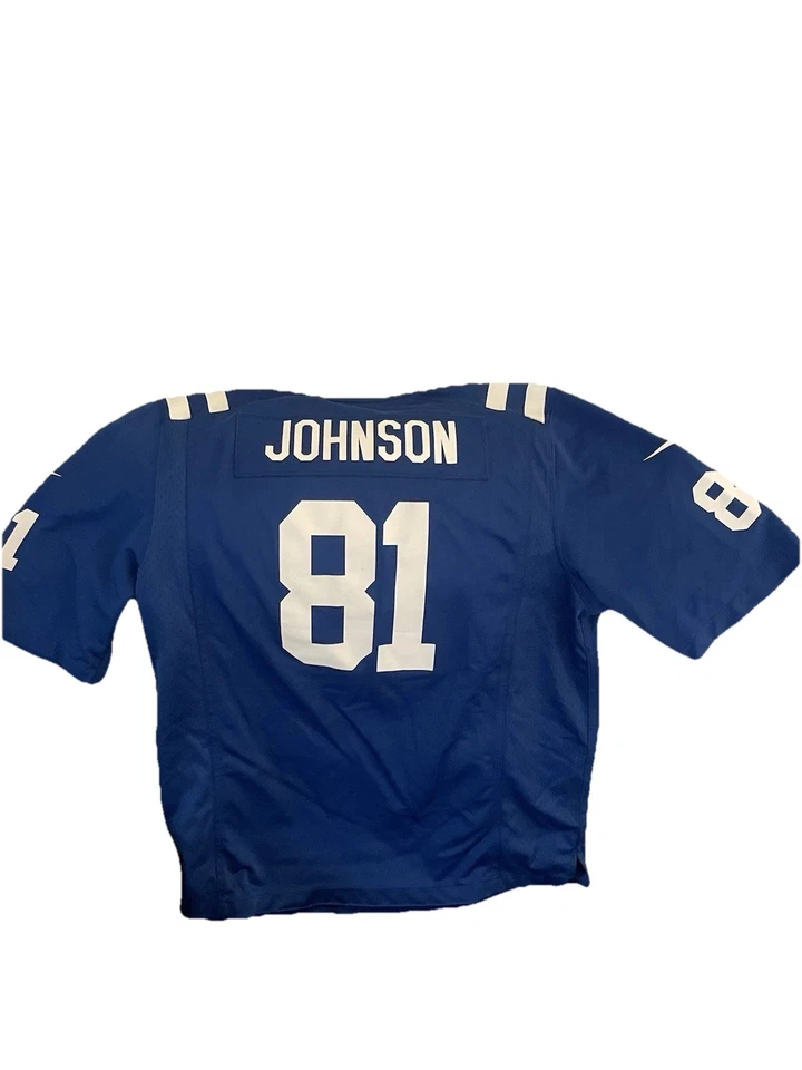 Camiseta de los Indianapolis Colts Andre Johnson #81 Nike On Firld talla XL Foto 1 de 4
