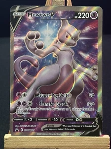 Mewtwo V SWSH229 SWSH: Sword & Shield Promo Cards Holo - Picture 1 of 2