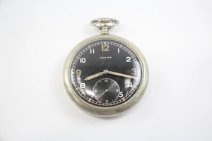 Reloj Bolsillo Zenith Era Segunda Guerra Mundial Estilo Militar Cuerda Manual REPUESTOS Y REPARACIONES - Imagen 1 de 5