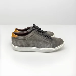 Allen Edmonds Men's Size 10 D Courtside Leather Suede Sneakers Grey 3579 - Picture 1 of 9