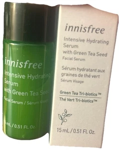 Innisfree Intensive Hydrating Serum with Green Tea Seed Facial Serum 15ML NIB - Picture 1 of 2
