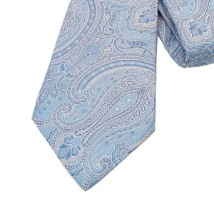 Corbata de seda Nautica para hombre 60” azul pastel cachemira floral caprichosa clásica nueva - Imagen 1 de 3