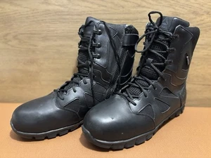 Reebok Military Tactical RB8807 8-inch Waterproof Black Tactical Boots 10M - Picture 1 of 9
