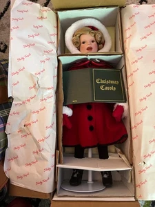 Danbury Mint Shirley Temple Little Caroler Christmas Doll Collection - Bild 1 von 5