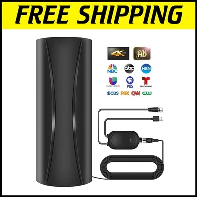 Digital HDTV Antenna with 1500 Channels - 2200 Mile Range & Installation Support - Image 1 of 4