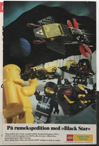 LEGO ADVERTISING INSERTS # 1-1252 # SPACE ACTIVITY  # 1988 # - Picture 1 of 1
