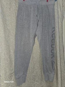 Reebok Jogger Jogginghose SMALL Elite Cozy Oversized Fleece GRAU meliert  - Bild 1 von 4