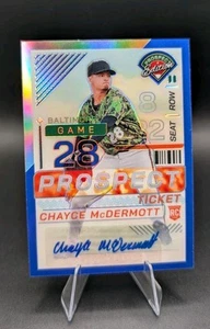2024 Panini Prospect Edition Chayce McDermott /149 Blue Prizm #44 Auto (RC) - Picture 1 of 2