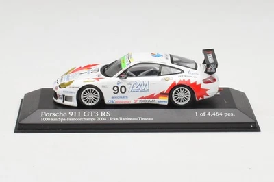 400046980 Porsche 911 996 GT3 RS n90 T2M J.Ickx / P.Rabineau 1000km Spa 2004 Min - Imagen 1 de 4