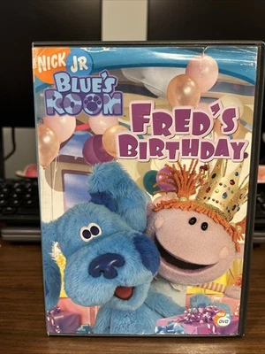 Blue's Room - Fred's Birthday (DVD, 2006) Blue's Clues Nick Jr RARE OOP Foto 1 de 3