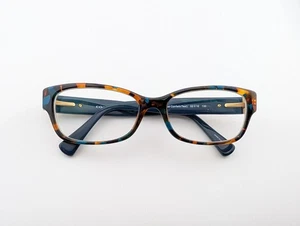 Coach Brille, nur Gestell, HC 6078 5337,52-16-135, Kunststoff, türkis Konfetti/türkis - Bild 1 von 20