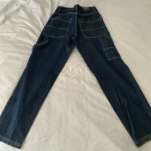 Fubu Vintage 2000s Dark Blue Carpenter Jeans Baggy Hiphop 30x32 More In Store - Bild 1 von 17