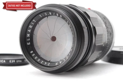[COMO NUEVO+++] Leica Leitz Elmarit M 90 mm f/2,8 E39 negro de JAPÓN Foto 1 de 4