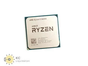 Processeur processeur AMD Ryzen 5 5600G 6 cœurs 3,9 GHz socket AM4 (100-000000252) - Photo 1/2