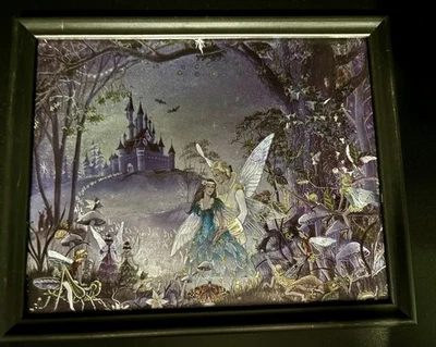 Jean & Ron Henry 复古童话图片“DOWN BY THE WOODS”箔艺术 Dufex 10 X 8 — 第 1/3 张图片