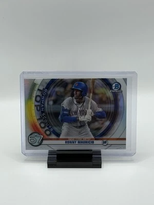 2020 Bowman - Bowman Scouts Top 100 Chrome Ronny Mauricio #BTP-67 (RC) - Image 1 of 2
