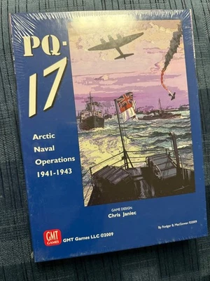 GMT Games “PQ-17: Arctic Naval Operations 1941-1943” (2009) – SEALED/Factory Wra - Image 1 of 4