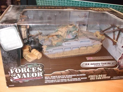 FORCES OF VALOR .UK MATILDA TANK.(1/32 SCALE) - Image 1 of 4