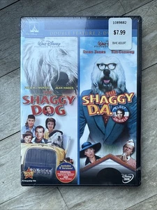 Disney The Shaggy Dog / the Shaggy D.A. (DVD, 1976) Brand New - Factory Sealed - Foto 1 di 2