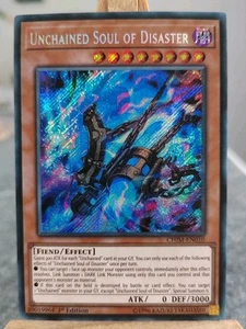 UNCHAINED SOUL OF DISASTER - CHIM-EN010 Secret Rare / 1st Edition Near Mint - Bild 1 von 2