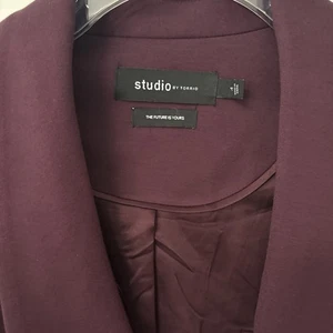 Studio By Torrid Plum Blazer  Womens 4 Tailored Office Wear - Picture 1 of 15