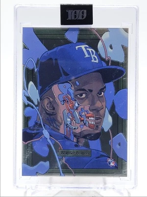 WANDER FRANCO 2022 TOPPS PROJECT 100 ROOKIE BY SMITHEONE #47 D RC /299 Q0895 - Image 1 of 2