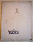 Talbot 8-18 10-23 12-30 18-55 Broszura zakresu 1924 -25