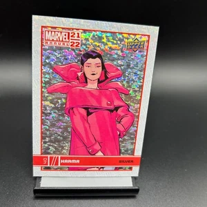 2021-22 Marvel Annual #40 Karma Silver Sparkle - Picture 1 of 2