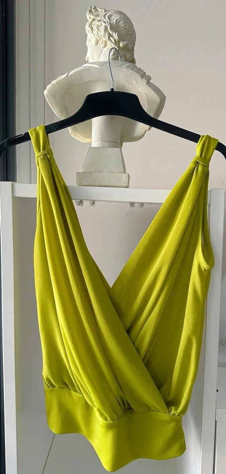 Wayne Cooper  Blouse Lime Green Size 2 (M) - image 1 of 4