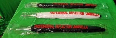 3 Photography Photo Studio Silver/White Reflective Umbrellas Flash Lighting 33" - Image 1 of 4