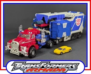 Transformers Armada _ Optimus Prime with Mini-Con Sparkplug _ ** COMPLETE ** - Picture 1 of 10