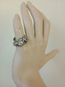 Konplott Ring sparkle Twist transparent silber - Bild 1 von 7