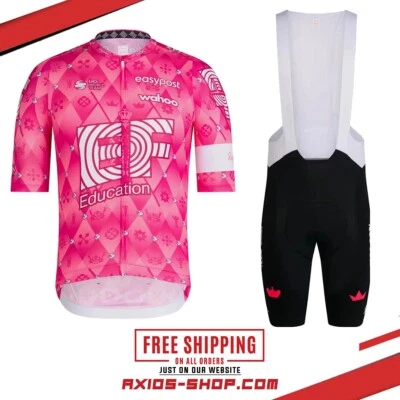 KIT DE CICLISMO EF EASY POST Jersey Pantalones Cortos Ropa CONJUNTO DE CONJUNTO DE BICICLETA Foto 1 de 3