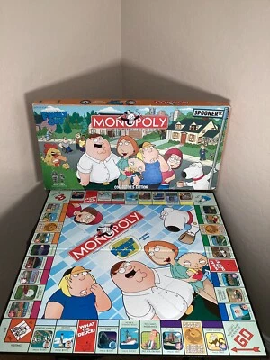 Family Guy Monopoly Game - Collector's Edition - Used - Image 1 of 4