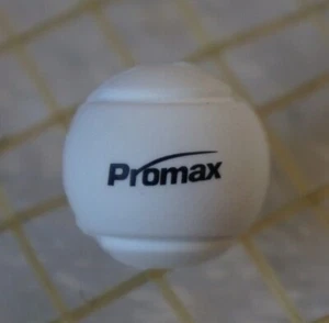white sphere tennis ball racquet vibration dampener shock absorber tw - Picture 1 of 4