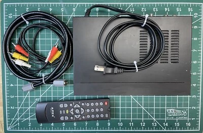 APEX DT250A Digital TV Converter Box - with Remote and Cables - Image 1 of 4
