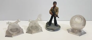 Disney Infinity 3.0 Star Wars Lot of 4 - Death Star Crystal, Crystals, Figure - Picture 1 of 8