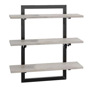 Estante expositor de salón con soporte plegable estante de cocina montado en la pared - Imagen 1 de 16
