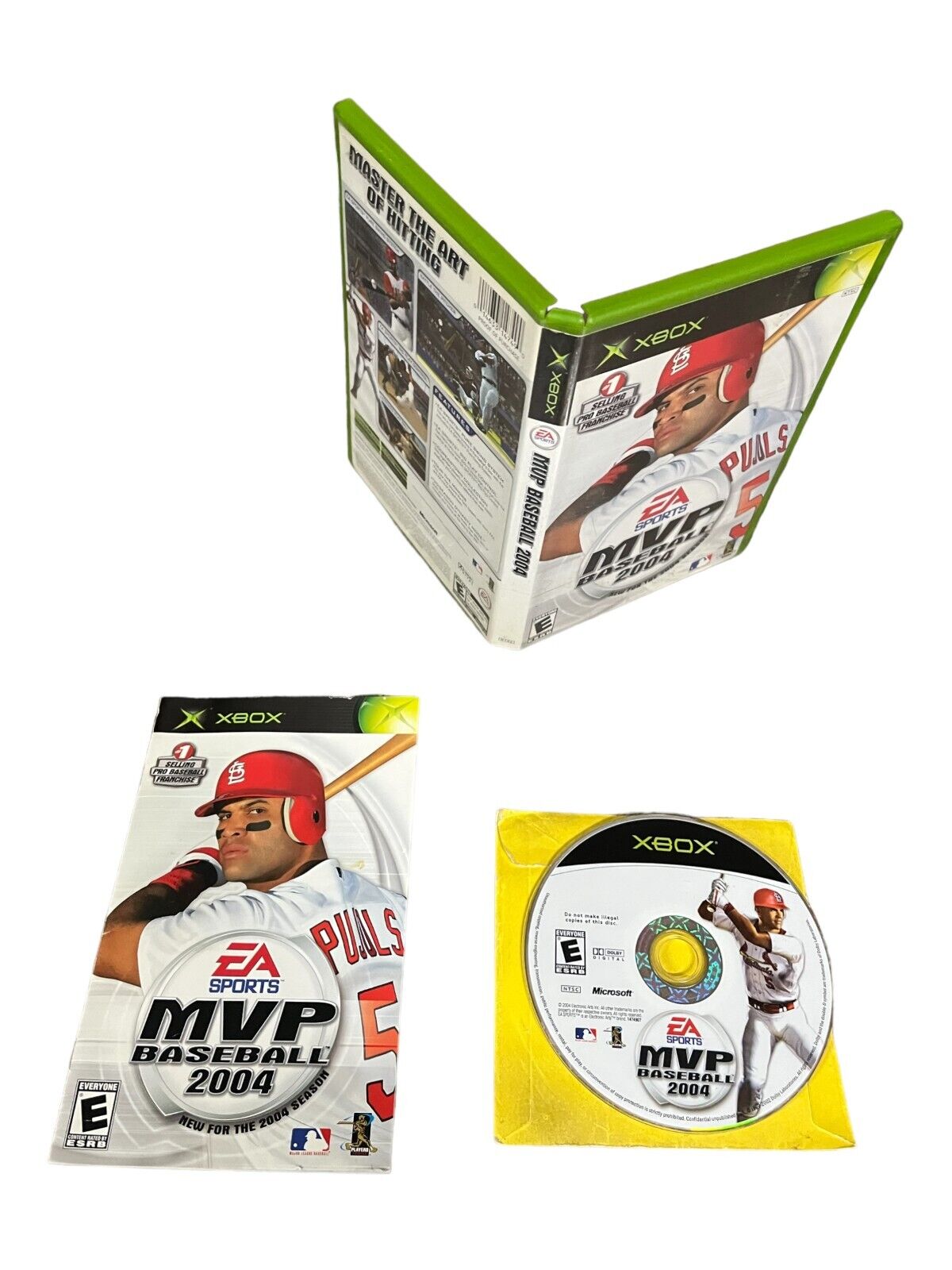 Microsoft Xbox Complete CIB COMPLETE TESTED MVP Baseball 2004