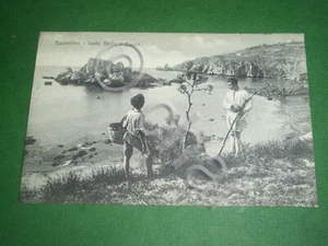 Cartolina Taormina - Isola Bella e Capo 1909 - Imagen 1 de 1
