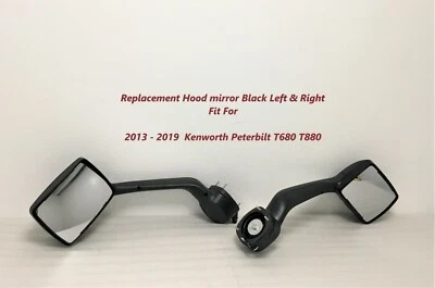 2013 2014 2015 2016 2017 2018 2019 for Kenworth Peterbilt T680 T880 hood mirror  Foto 1 de 4